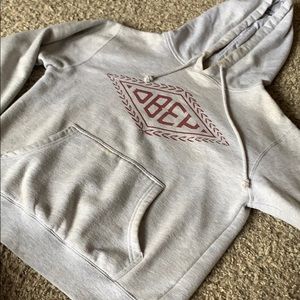 Obey grey hoodie